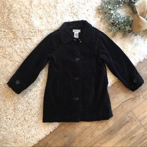 Circo Black Girls’ Button Down Coat